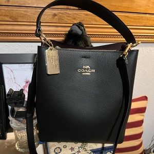 Coach small town bucket bag